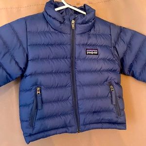 Patagonia blue parka 6 months